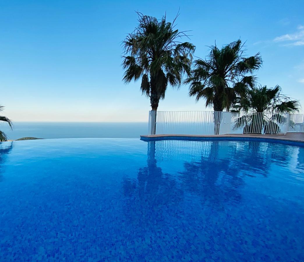 Fantástico apartamento con vistas panorámicas al mar Cumbre del Sol Exterior foto