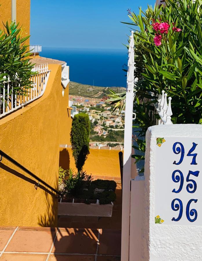 Fantástico apartamento con vistas panorámicas al mar Cumbre del Sol Exterior foto