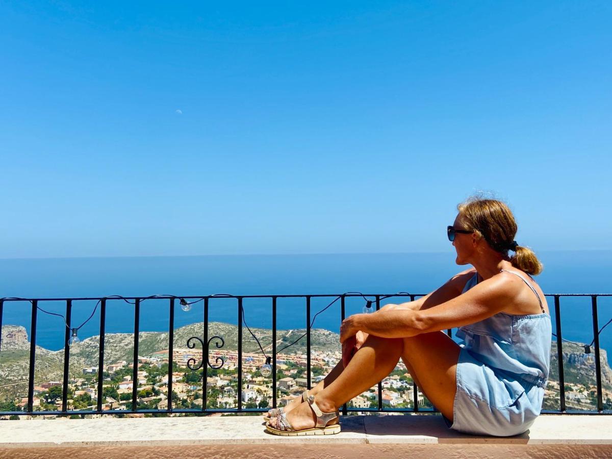 Fantástico apartamento con vistas panorámicas al mar Cumbre del Sol Exterior foto